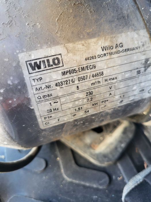 Pompa wilo cu vas expansiune 50 l