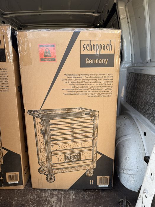 Комплект инструменти количка 263 части  Scheppach TW1000 работилница