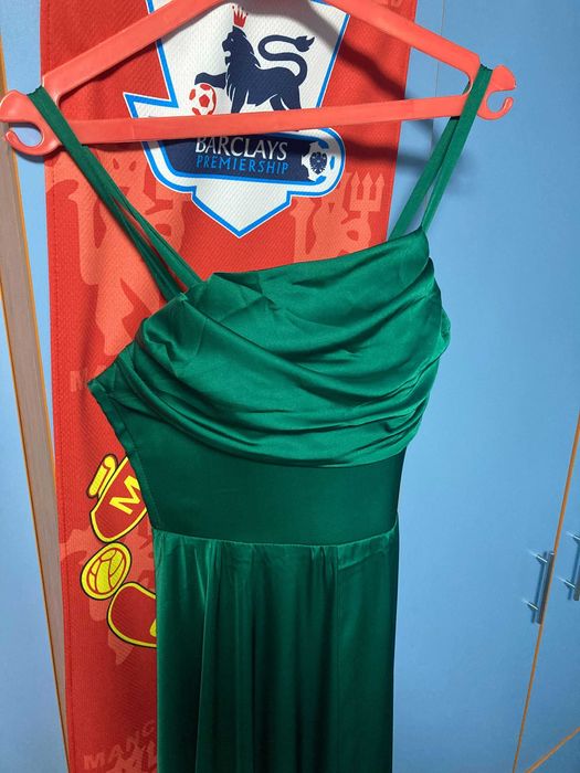 Официална бална/абитуриентска/кумска рокля- размер S/М - носена ВЕДНЪЖ