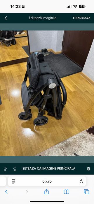 Vând căruț sport-voiaj Leclerc