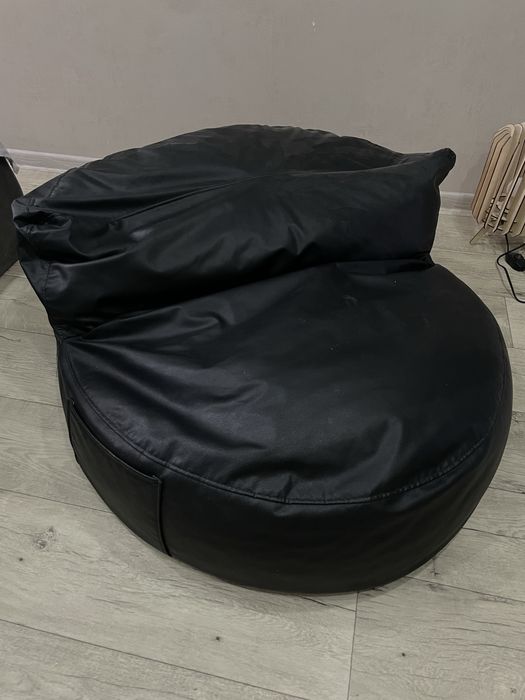 Кресло-мешок кожаное
