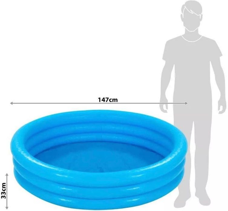 ЛЯТНА ПРОМОЦИЯ- Детски надуваем басейн INTEX