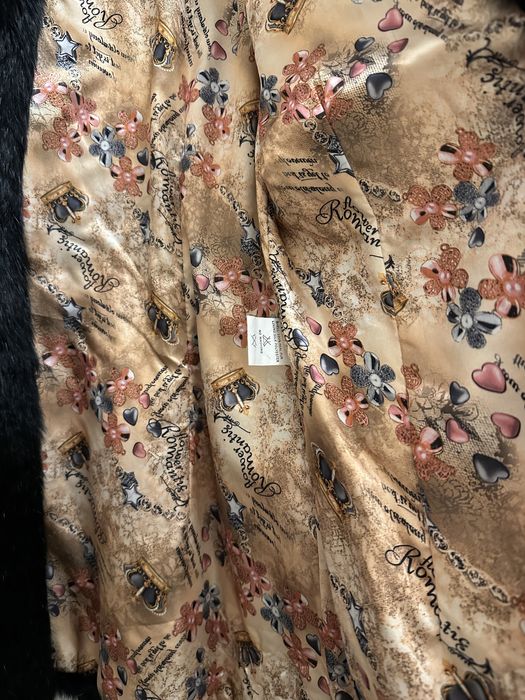 Черно палто Jin Dia