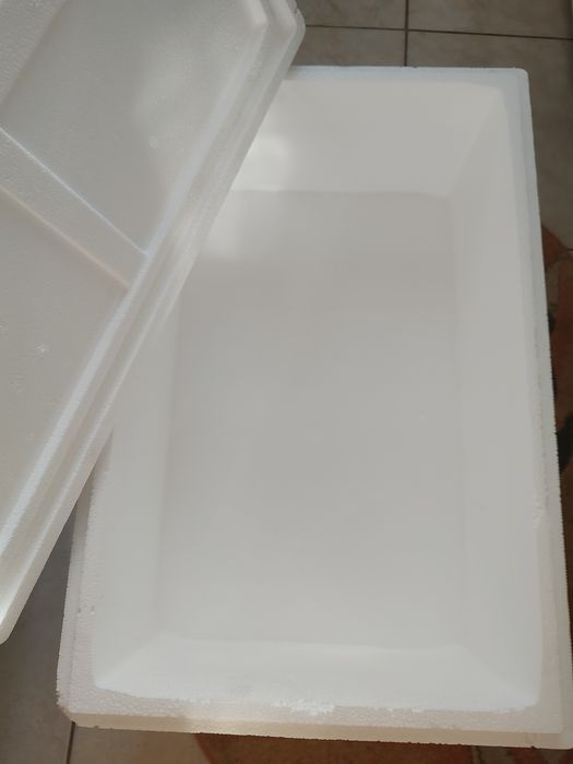 Vând cutie din polistiren expandat cu capac