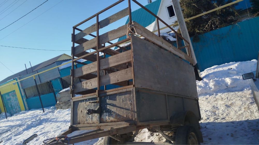 Прицеп скотовоз с документам