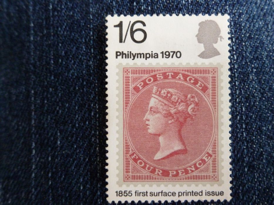 Английски пощенски марки