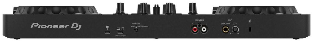 Контролер Pioneer DJ DDJ-FLX4 + RCA кабел + преходници към жак