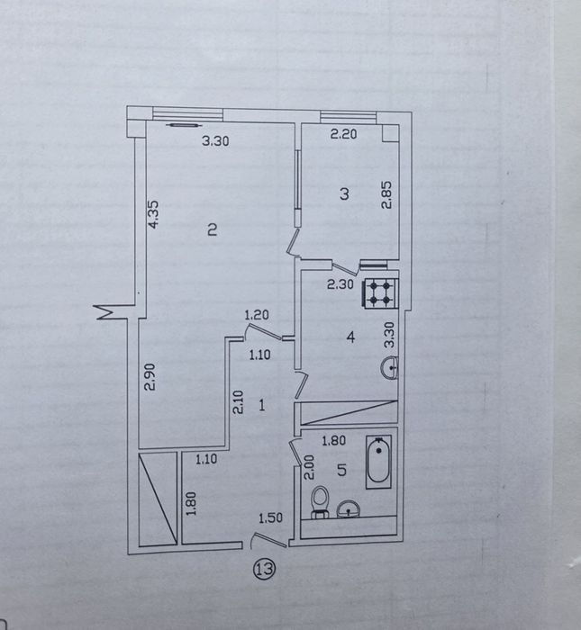 Квартира 1 в 2 Яшнабадский район