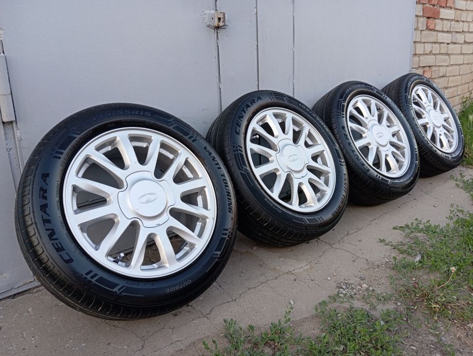 Диски с резиной на ВАЗ