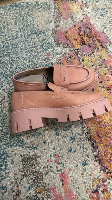 Pantofi piele naturala nr 38 Badura