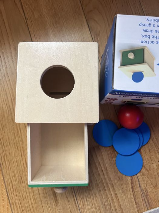 Монтесори дървена играчка