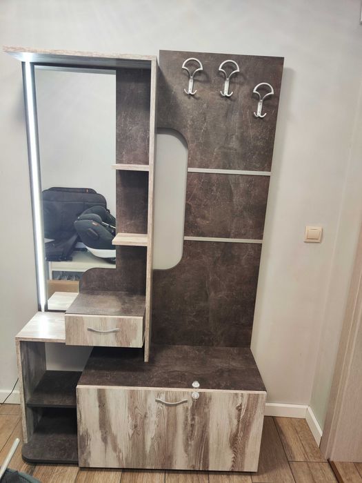 Портманто Бела/Мебели за антре