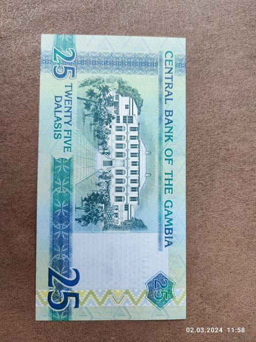 Банкнота от Гамбия
