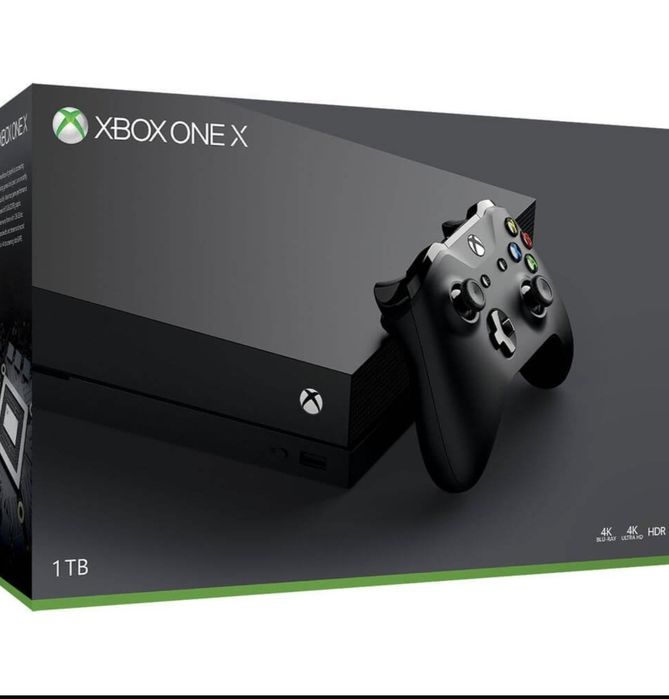 Xbox one x 1tb 4k/60 fps OBMEN BOR