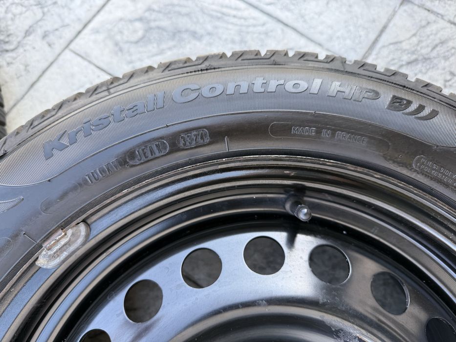 Set roti 205/60 R16 Fulda DOT 3324 + jante 16 5x114.3 Hyundai Kia