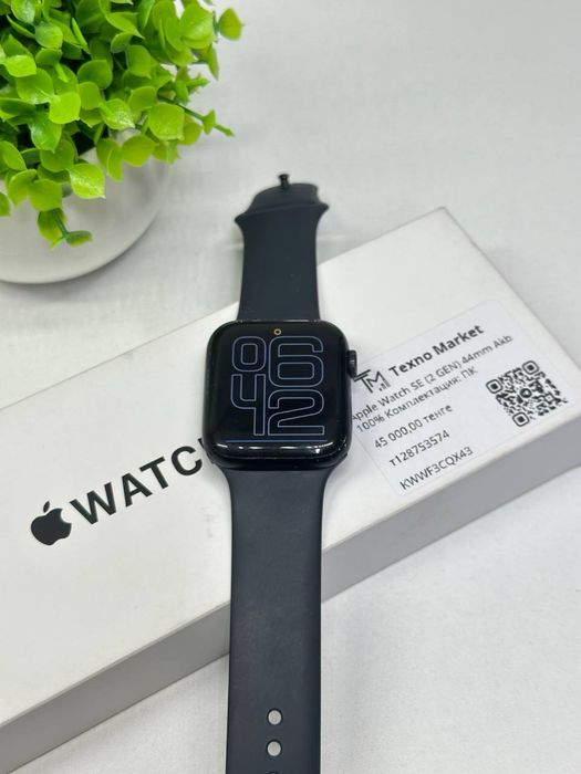 Apple Watch - SE(2) 44mm Akb:100%