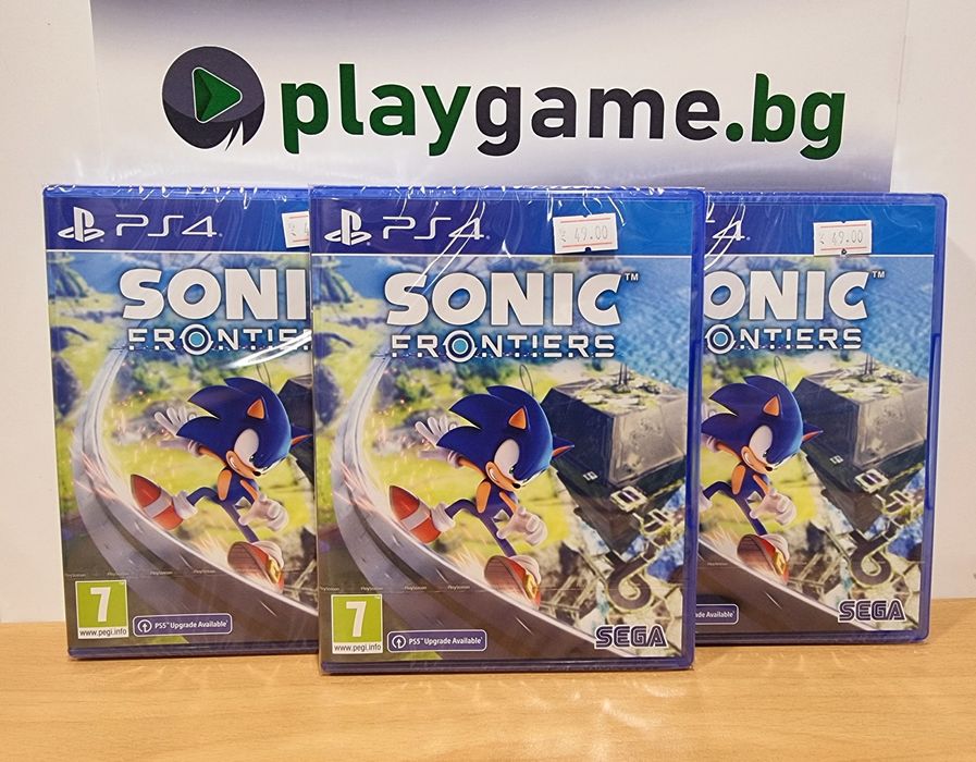 Чисто нова игра SONIC FRONTIERS за PS4