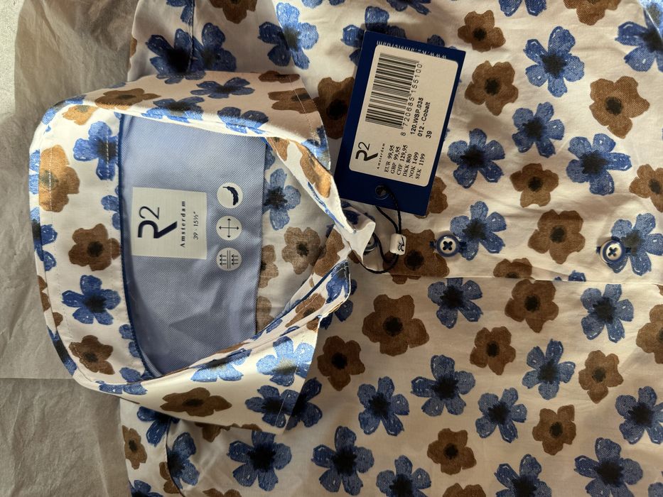 Мъжка риза R2 Amsterdam – оригинална, нова с етикет