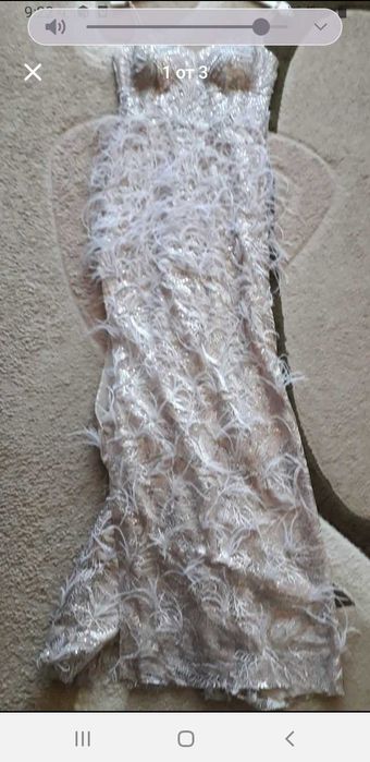 Елегантна бална рокля,размер S/M