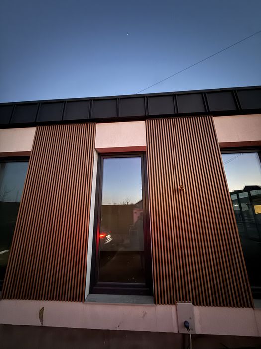 Riflaje riflaj imitatie lemn interior exterior WPC nu mdf placa cu NF