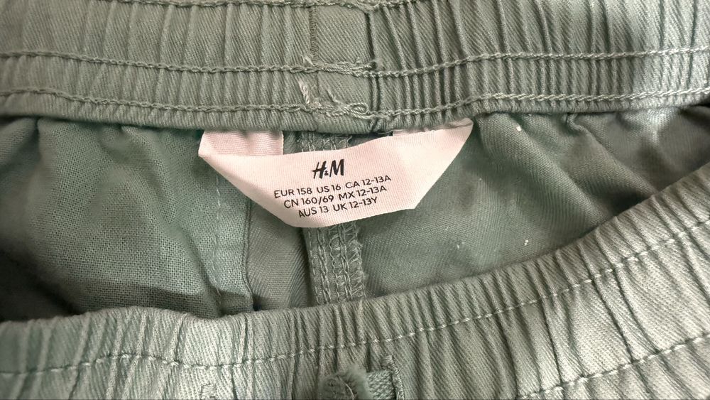 Къси детски панталони H&M – нови, 158 см (12/13 г.)