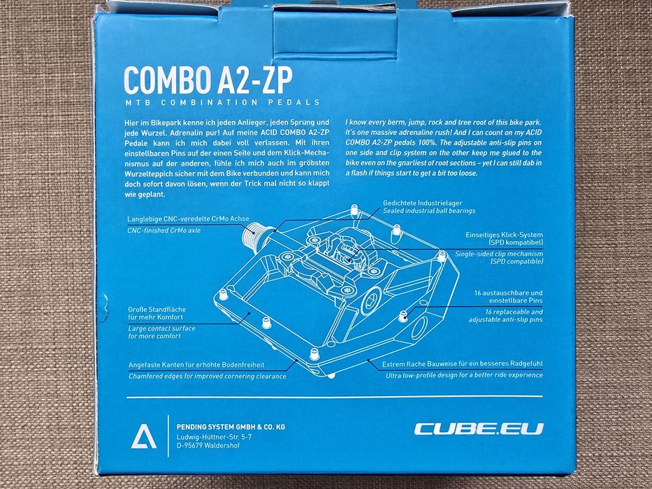 Pedalr SPD Acid Combo A2-ZP