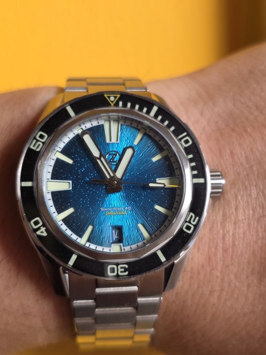 Zelos Swordfish 40mm Teal