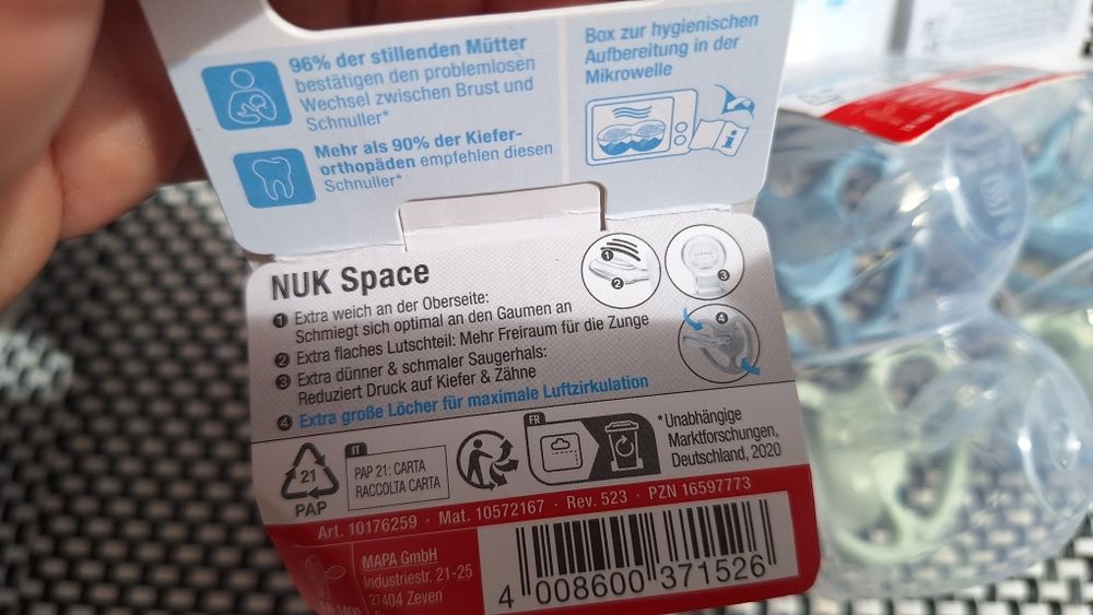 Suzete Nuk 06 si 6-18