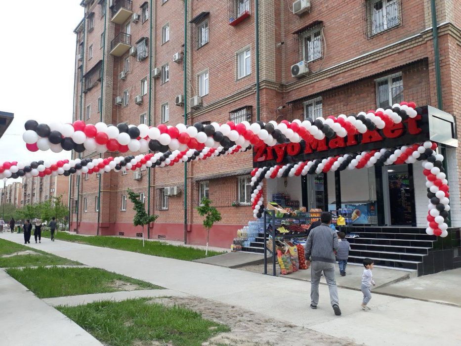 Ochilish marosimi uchun shardan oformleniya!открытия для мероприятия