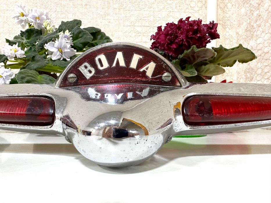 Фонарь освещения заднего номера Волга  ГАЗ-21  птичка багажника