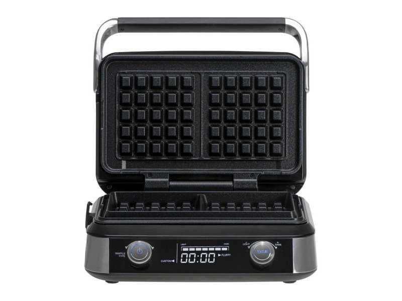 Гофретник с 5 Програми и LCD Дисплей Adler AD 3084 - 1600W, Черен