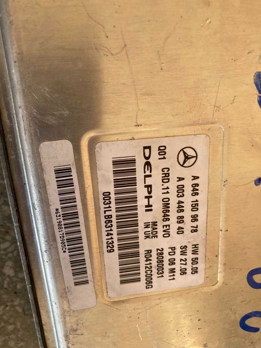 Компютър еку ecu електронен блок двигател Мерцедес W2111 E220cdi