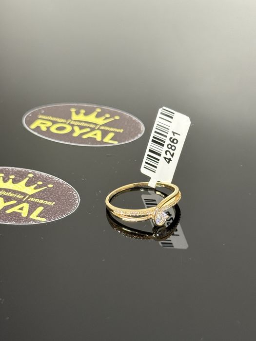 Bijuteria ROYAL : Inel AUR 14K NOU / 1.79 GR