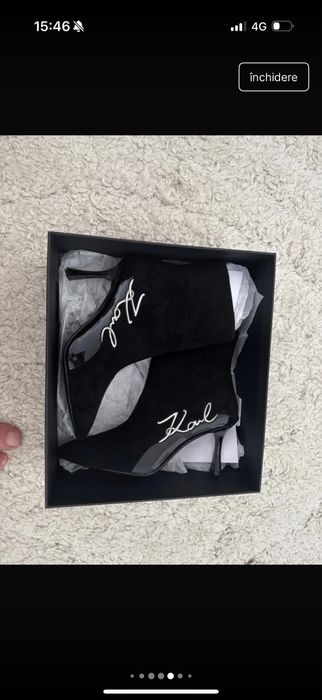 Botine Karl Lagerfeld