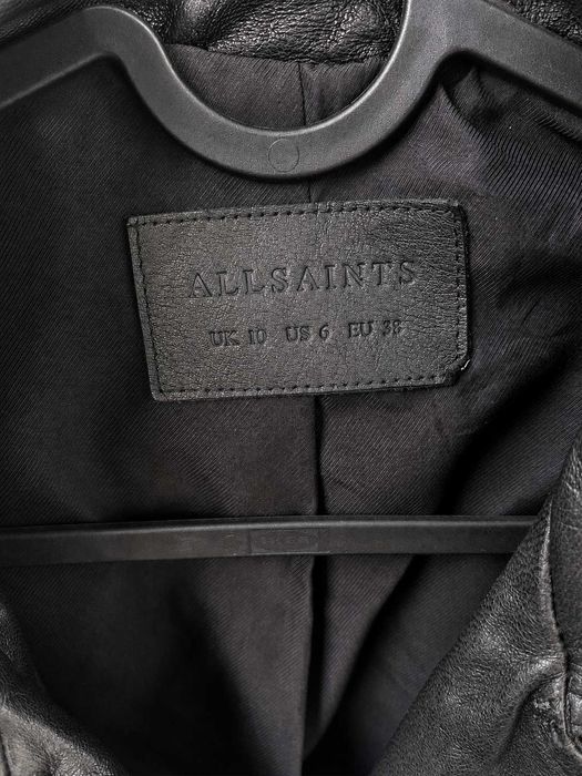 Дамско кожено яке ALLSAINTS – естествена кожа, размер EU 38