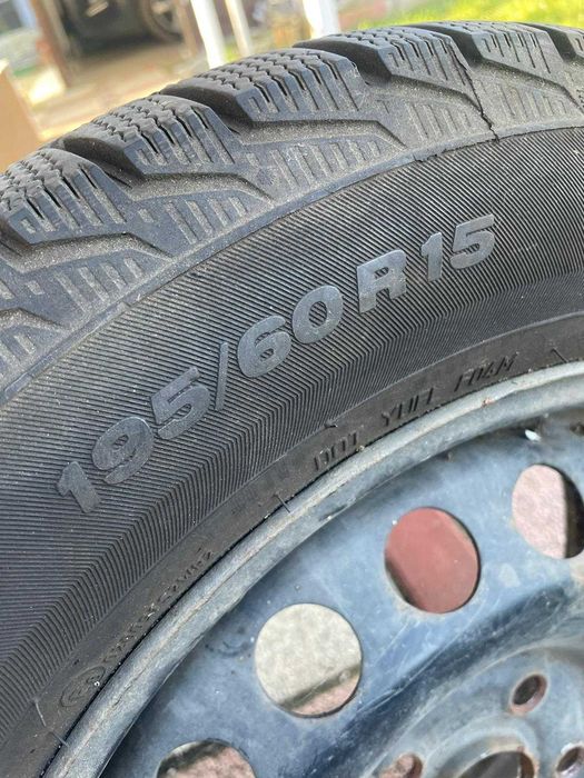 Anvelope iarna Kama Viatti 195 60 15 cu jante otel