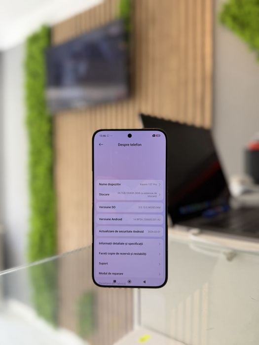 **ATSGSM.RO**Xiaomi 15T Pro 256Gb Mocha Gold/Bat99%/Fact+Gar 12 luni