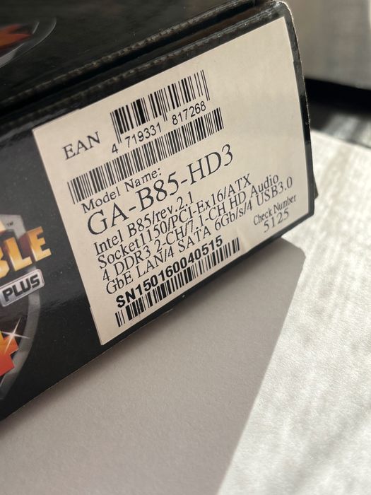 Placa de baza Gigabyte GA-B85-HD3 rev 2.1