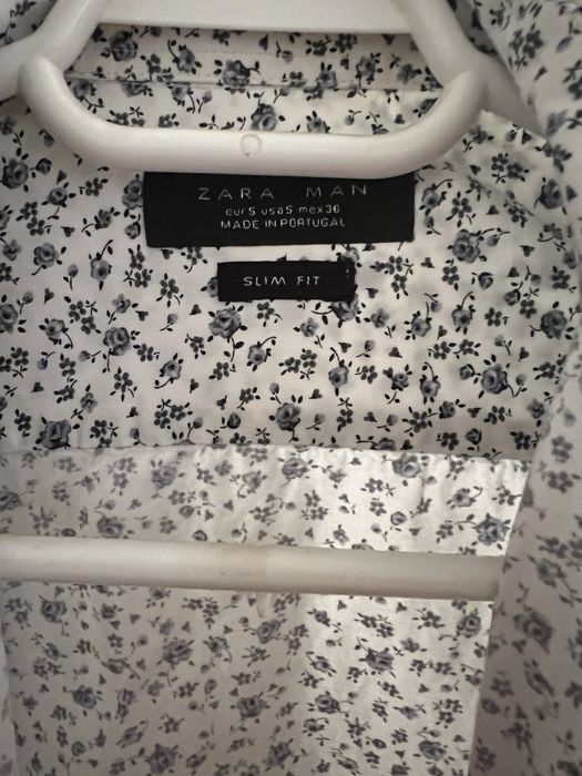 Camara Zara Man model floral butoni