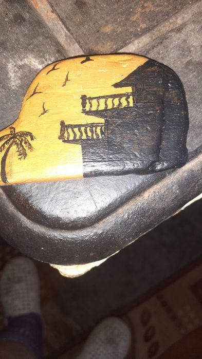 Picturi pe pietre și decoratiuni