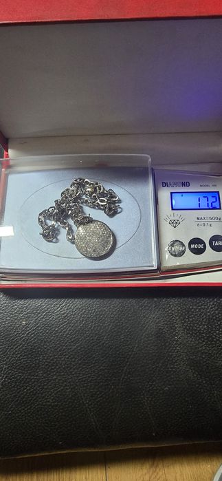 Colier aur 18 k diamante Firmă