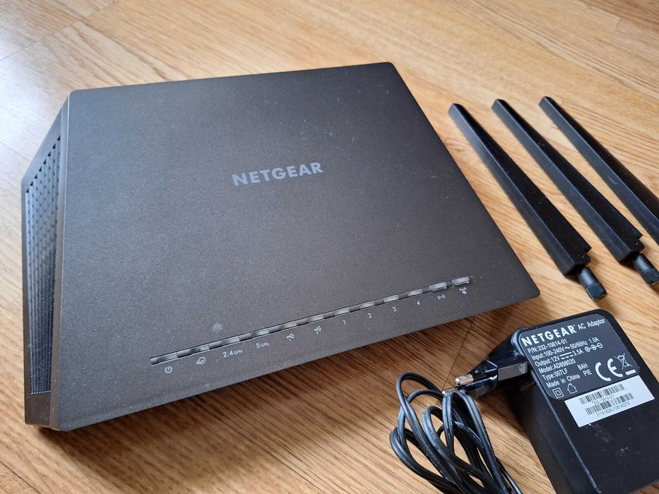 Безжичен рутер NetGear Nighthawk R7000, Dual-Band, AC 1900Mpbs