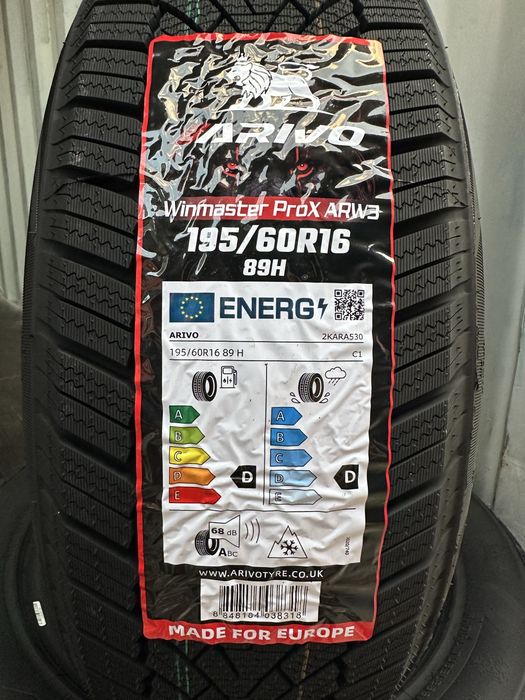 Нови зимни гуми ARIVO WINMASTER PROX ARW3 195/60R16 89H БОРД 1956016