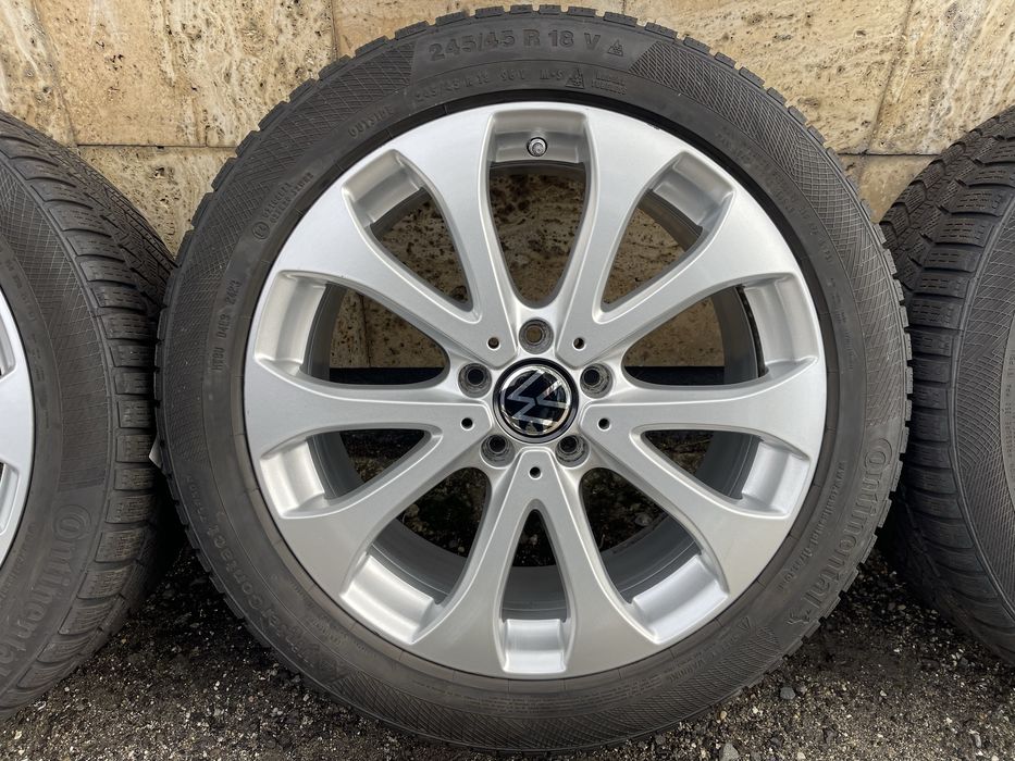 Roti Jante 18 VW Arteon Alltrack Passat B8 Anvelope iarna 245 45 R18