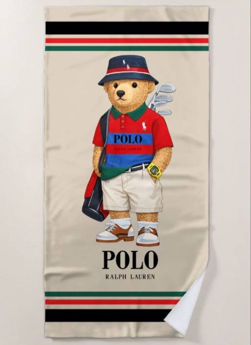 Страхотна плажна хавлия POLO RALPH LAUREN размер 180см на 90см