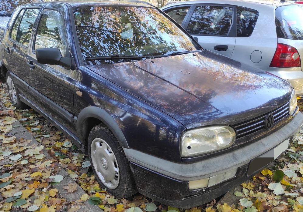 VW Golf III, 1.6, 75 к.с. - 1997 г.