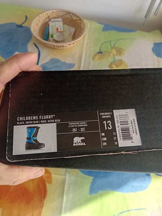 Sorel  ботуши 31 номер