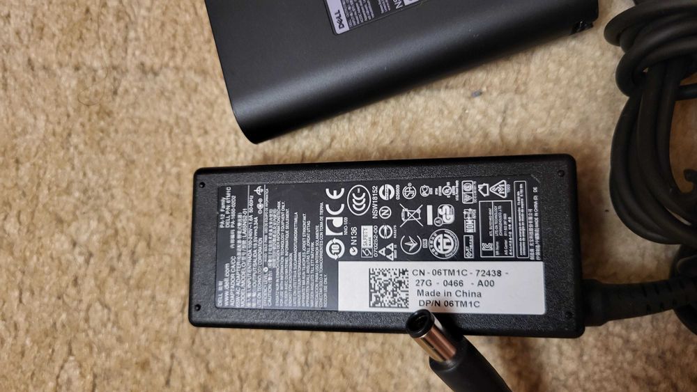 DELL 65W Incarcarcator 19.5V-3.34A fuctional