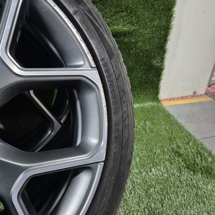 Jante R 19 Fiat 500 cu anvelope 225 40 19