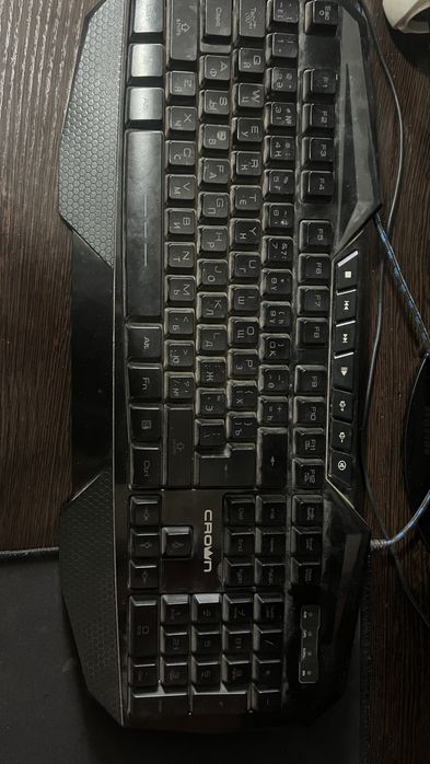 Logitech G402 + клавиатура игровая